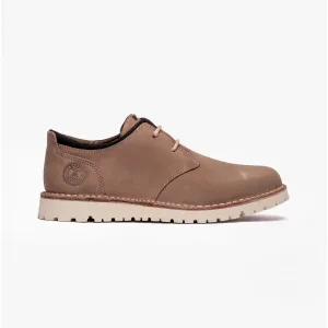 ACER Mens Leather Derby Shoes Buff