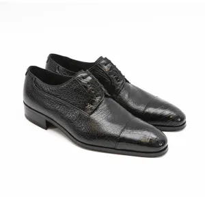 Artioli Fulvio Men's Shoes Exotic Crocodile / Shark Derby (ART1080)