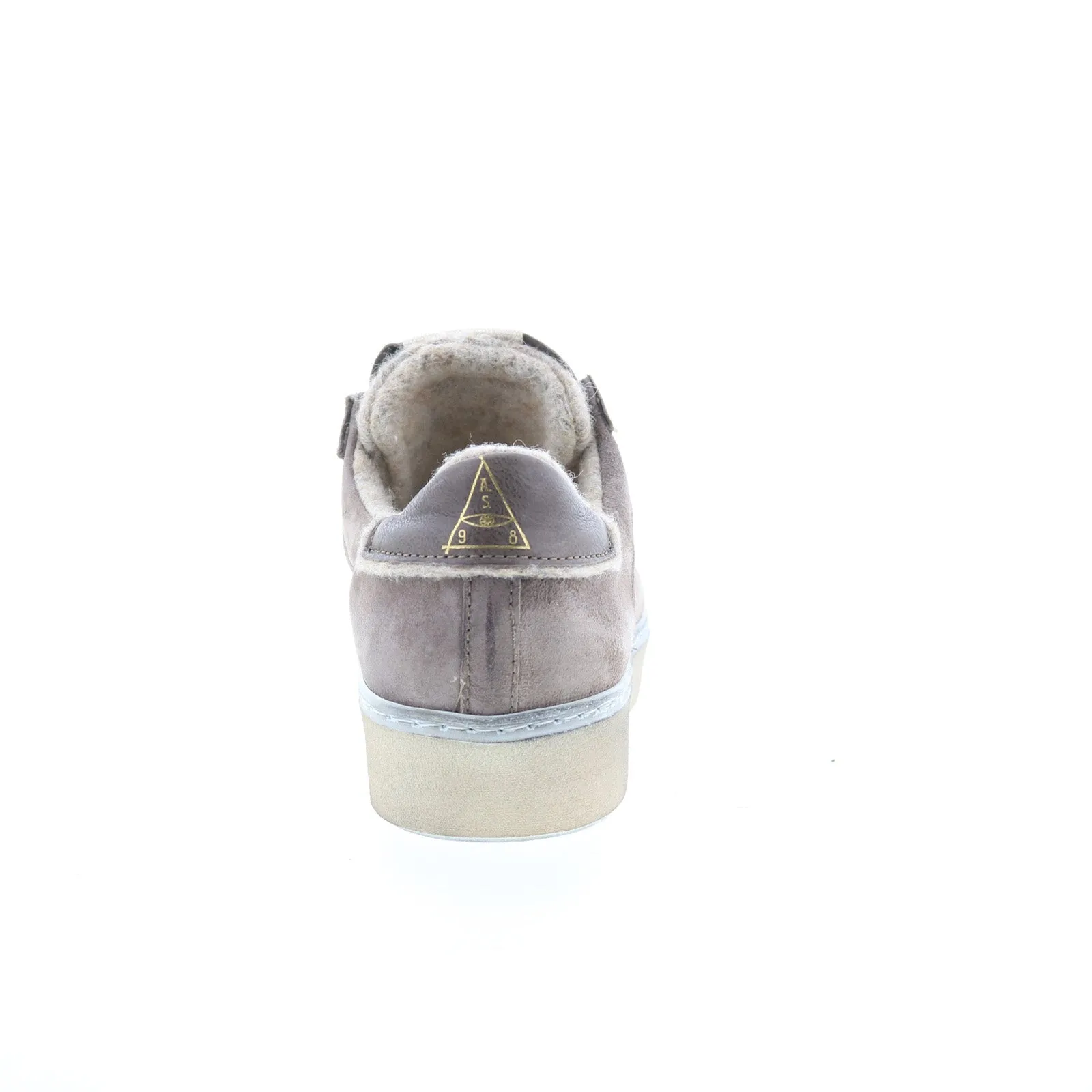 A.S. 98 Flanch Mens Gray Leather Lace Up Lifestyle Sneakers Shoes