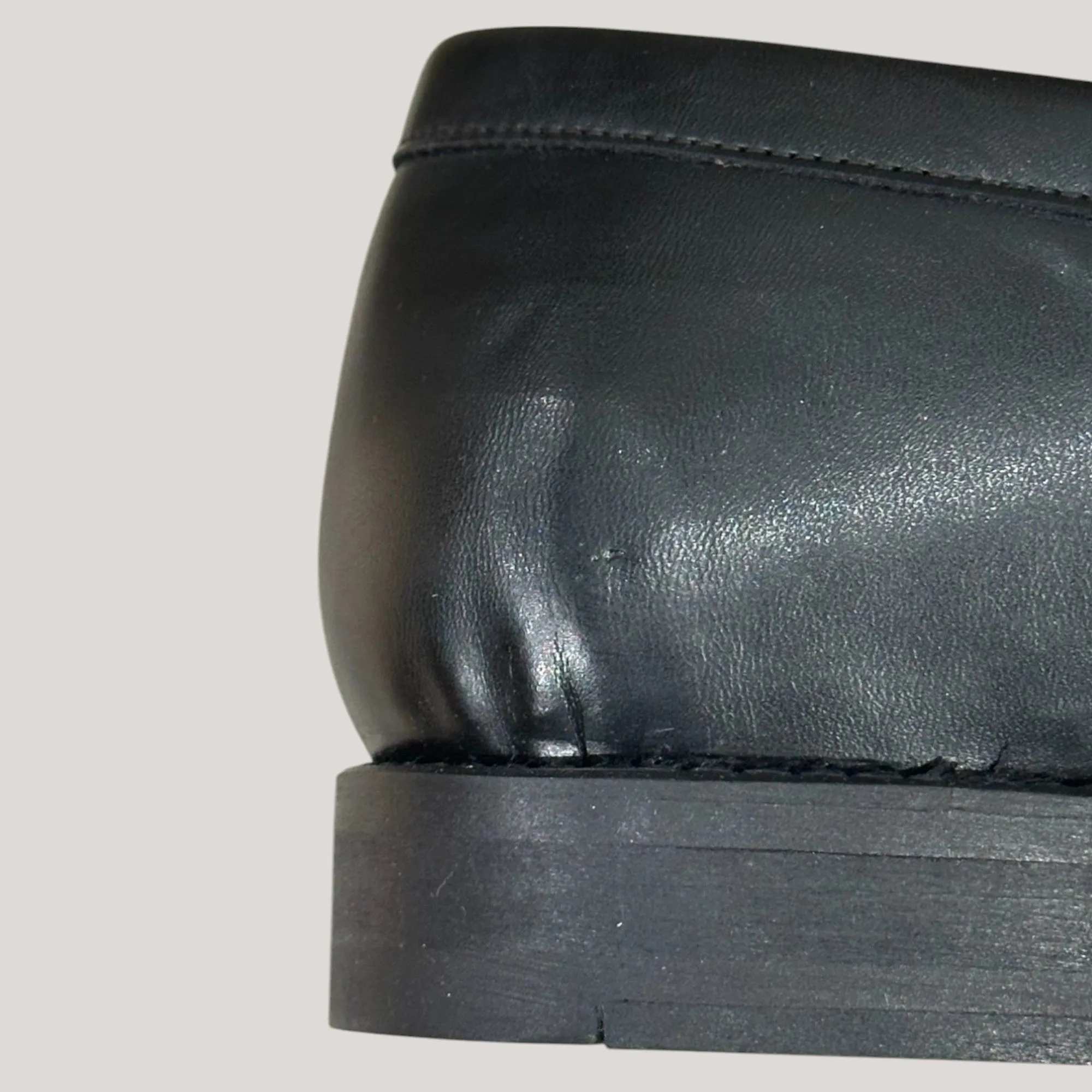 Burano | Black Penny Loafer