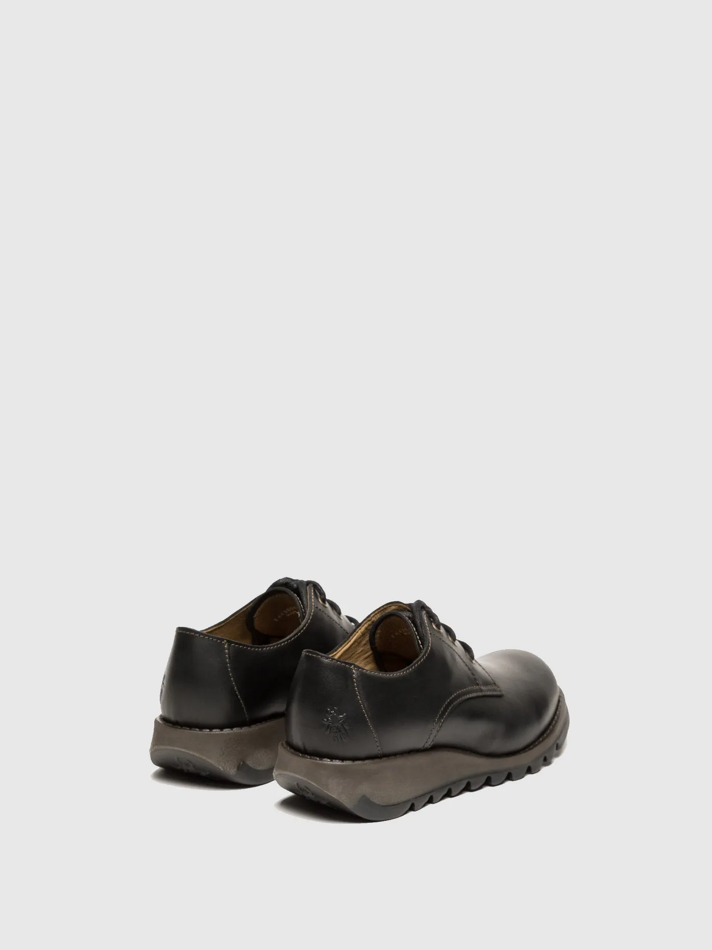 Coal Black Derby Shoes