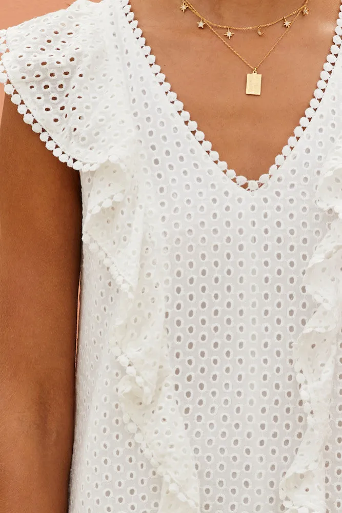 Drops Of Jupiter Dress White