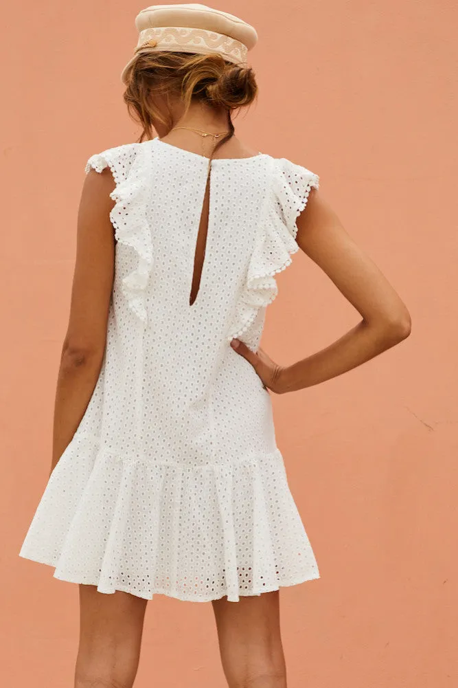 Drops Of Jupiter Dress White