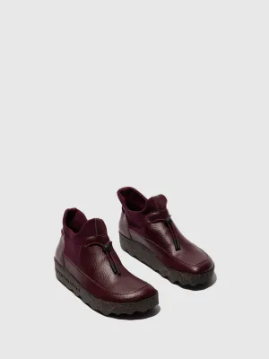 Elasticated Ankle Boots CARRY WINE