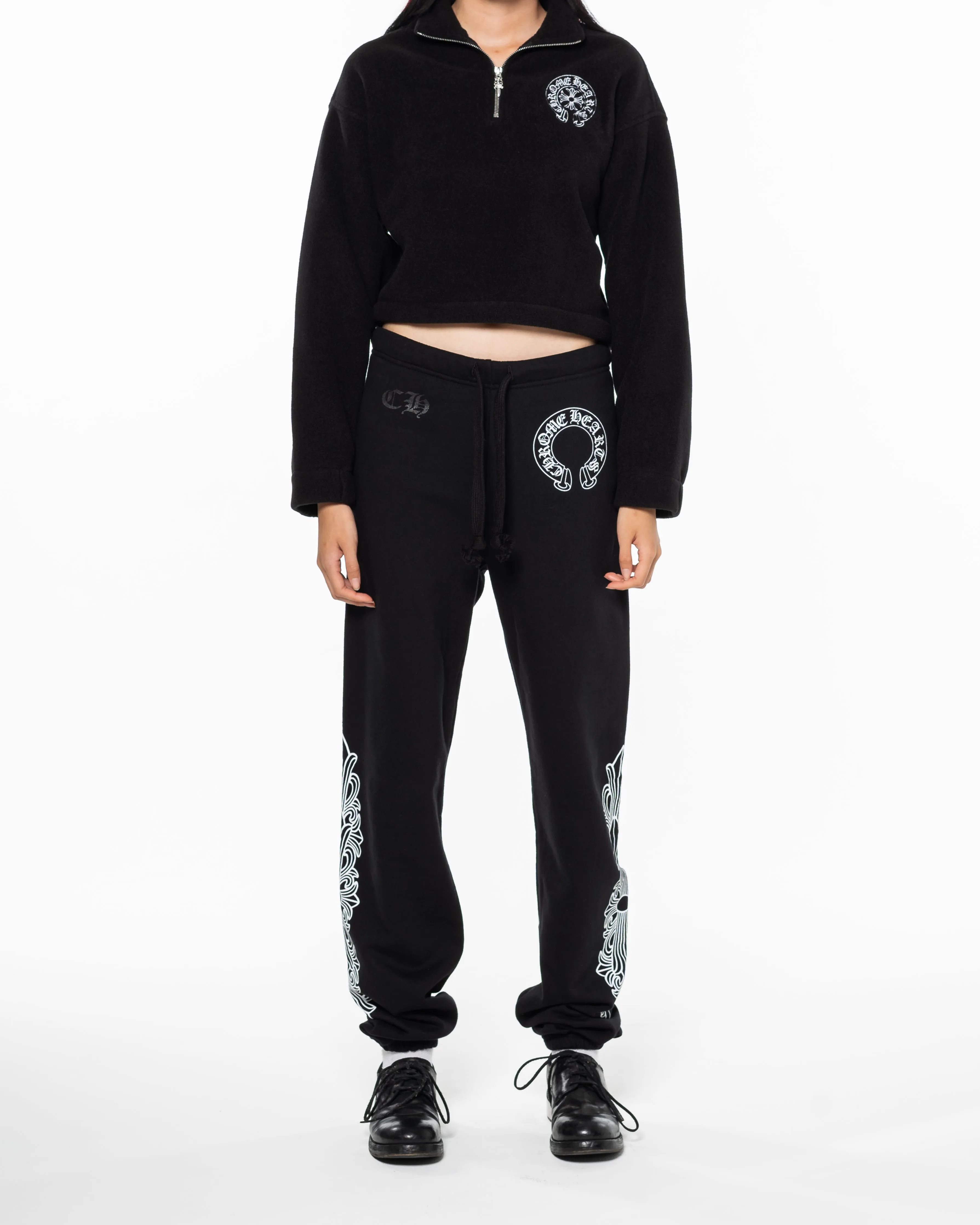 Floral Horseshoe Sweatpants