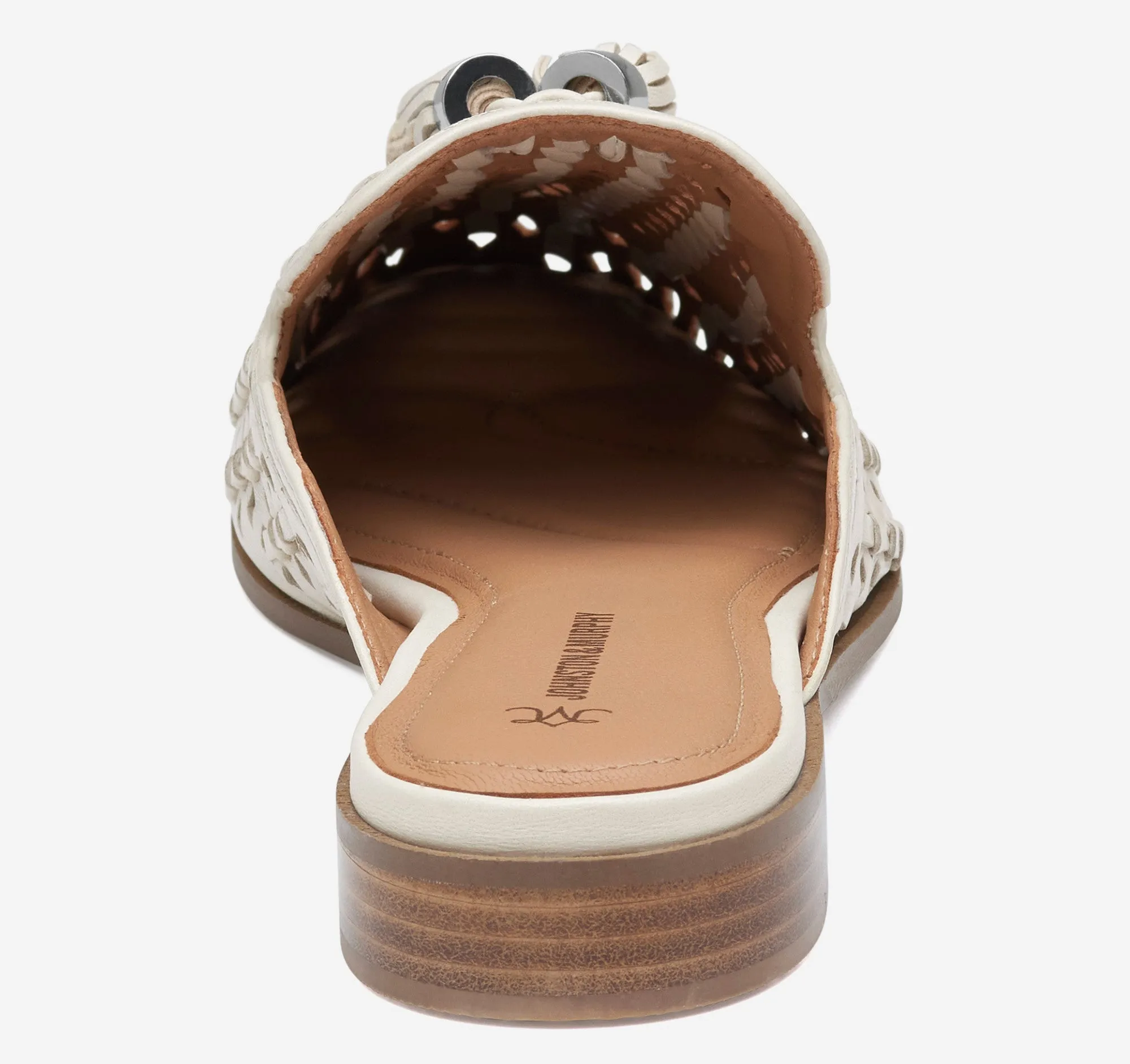 Johnston & Murphy Ali Woven Tassel Mule