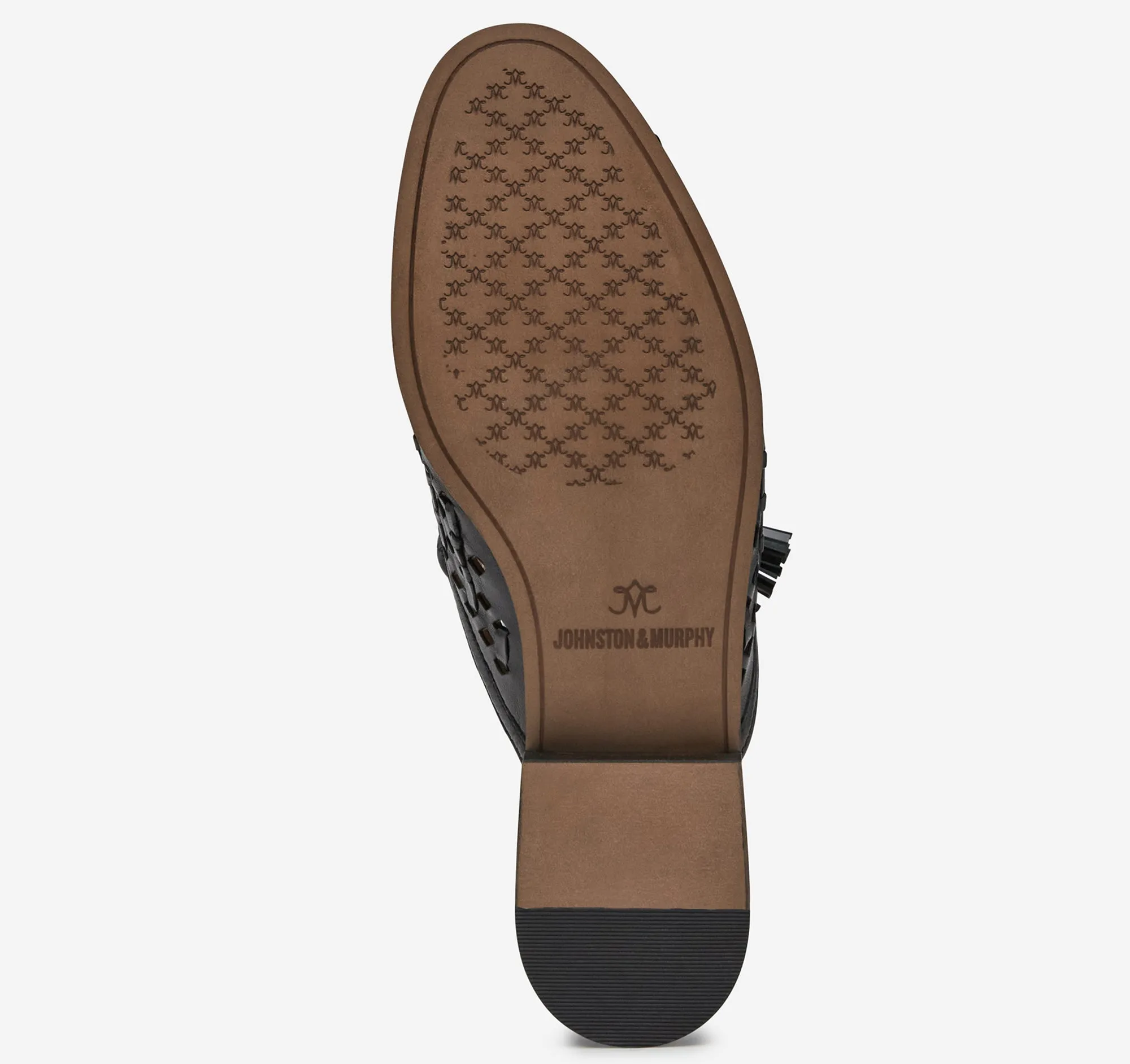 Johnston & Murphy Ali Woven Tassel Mule