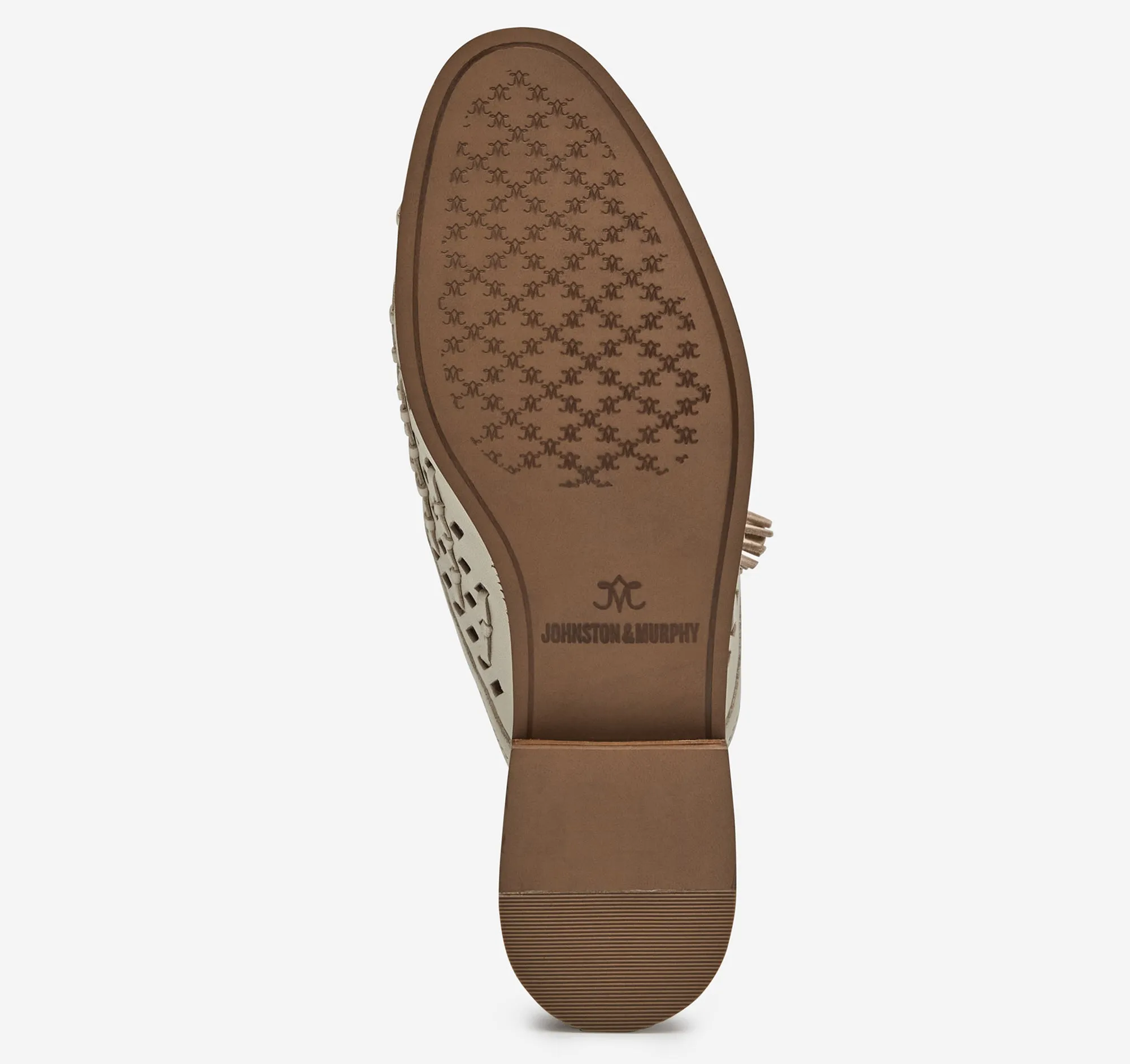 Johnston & Murphy Ali Woven Tassel Mule