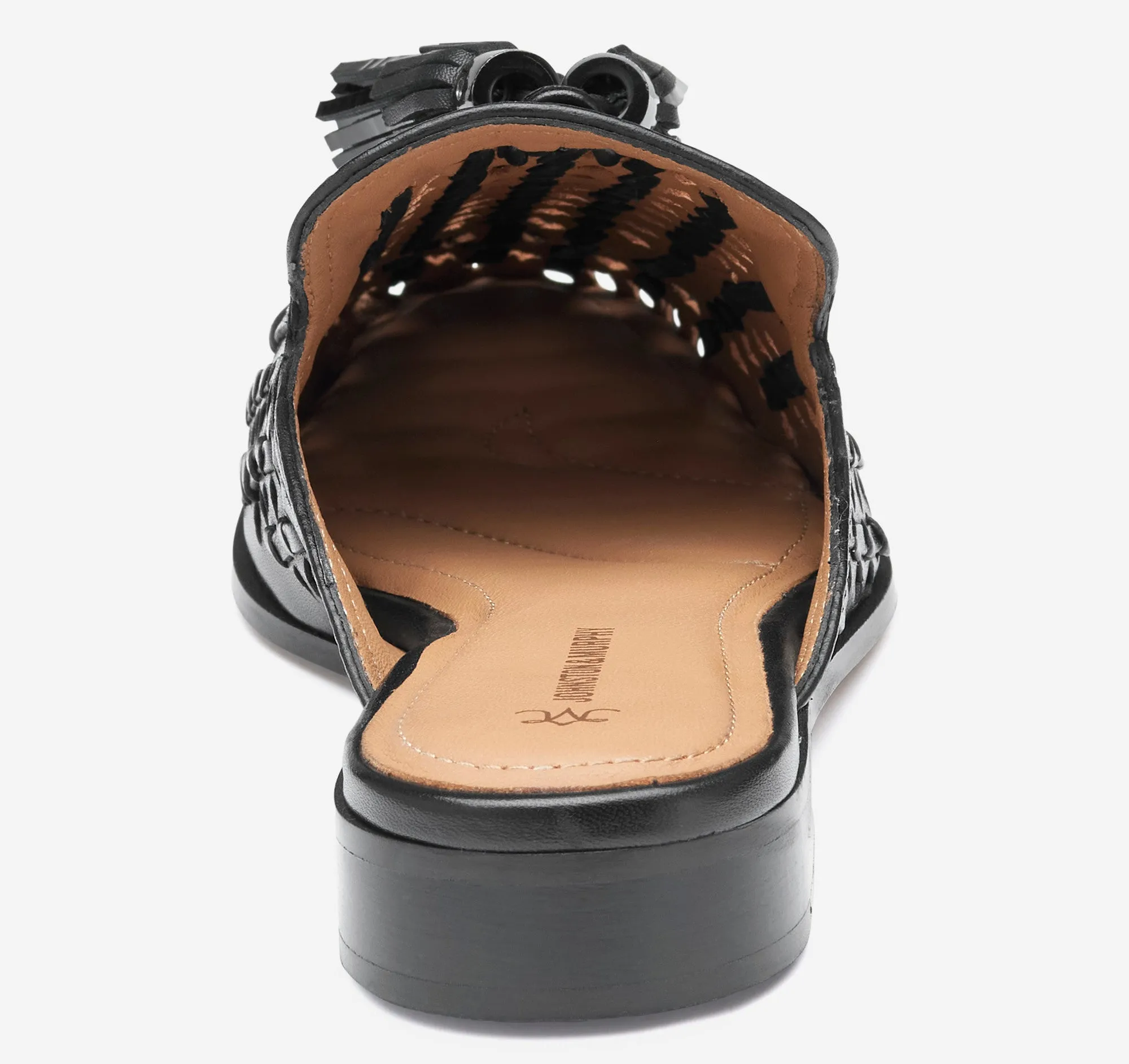 Johnston & Murphy Ali Woven Tassel Mule