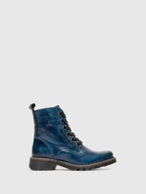 Lace-up Ankle Boots RAGI539FLY RUG ROYAL BLUE