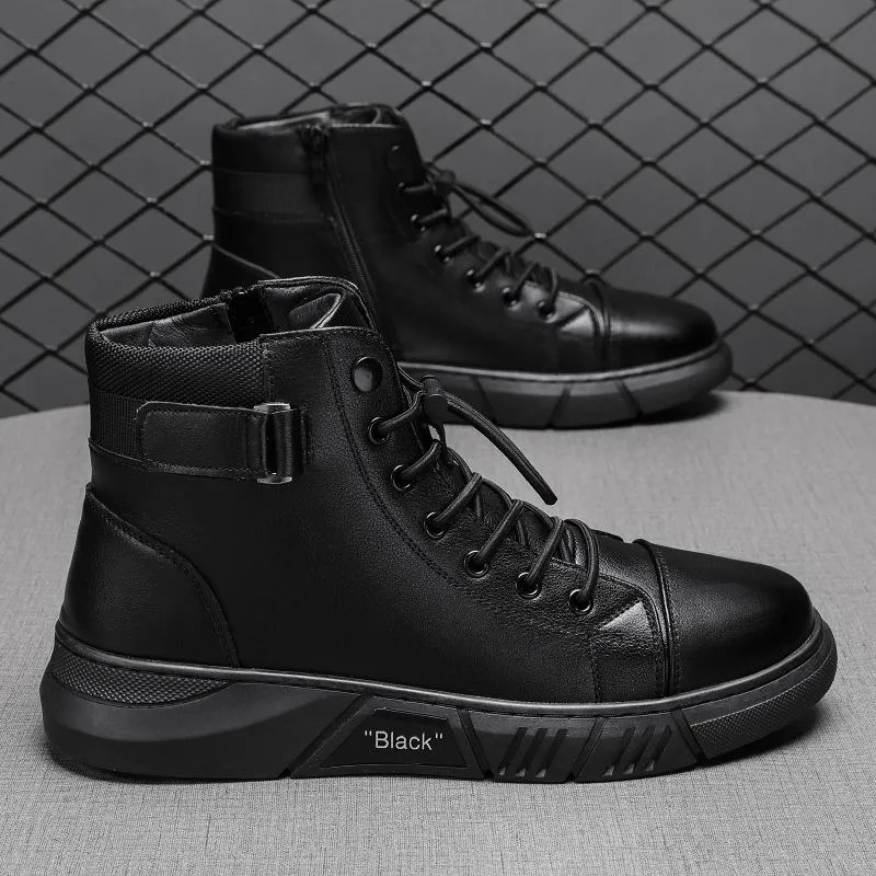 🔥Limited Time Offer 49% OFF🔥Men's Casual Versatile Genuine Leather Boots