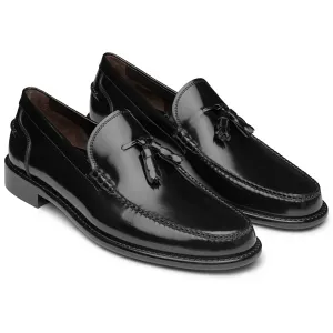 Men´s black tassel loafer