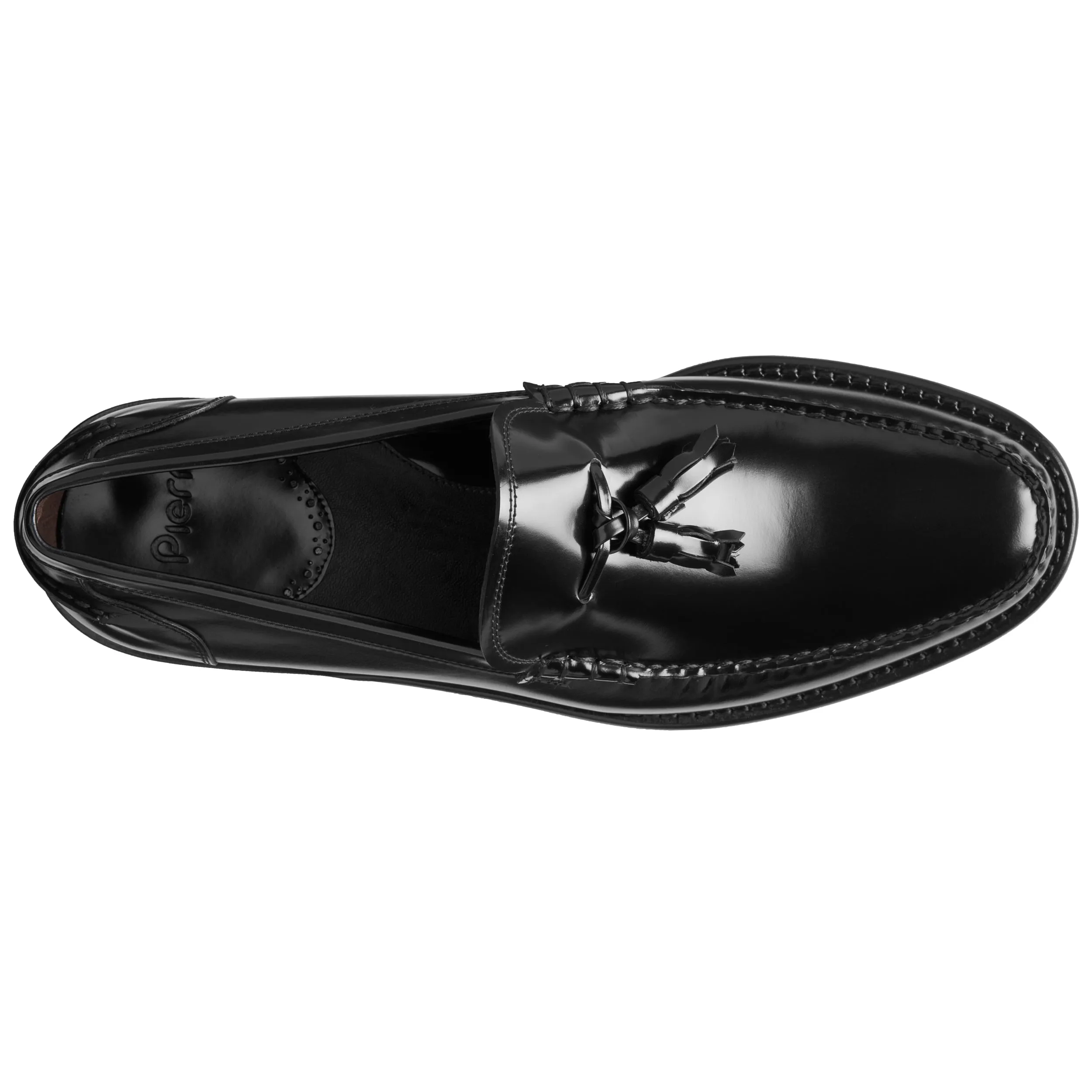 Men´s black tassel loafer