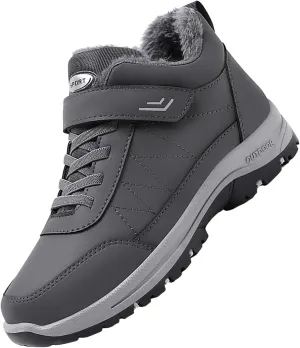 Men's Work Boots with Zipper Hiking Sneakers Ankle Ladies Women's Safety Toe Shoes Composite Toe Platform Shoes Slip Resistant Safety Hike Grounded Footwear