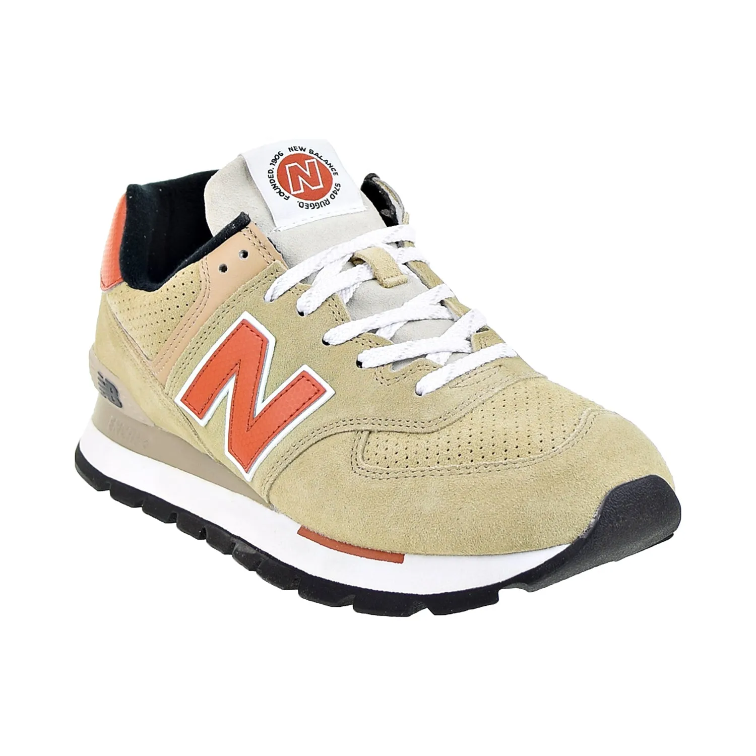 New Balance 574 Rugged Mens' Shoes Burn Brown