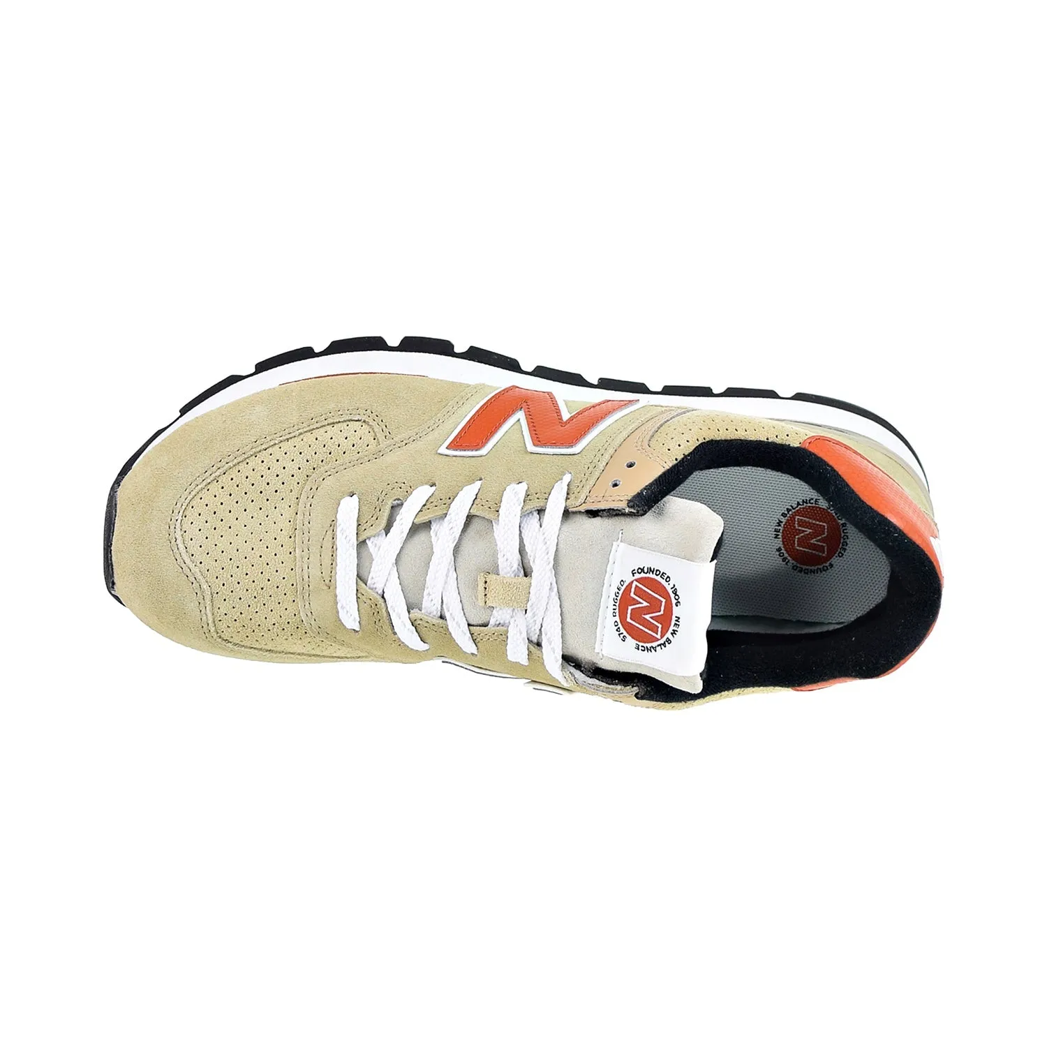 New Balance 574 Rugged Mens' Shoes Burn Brown