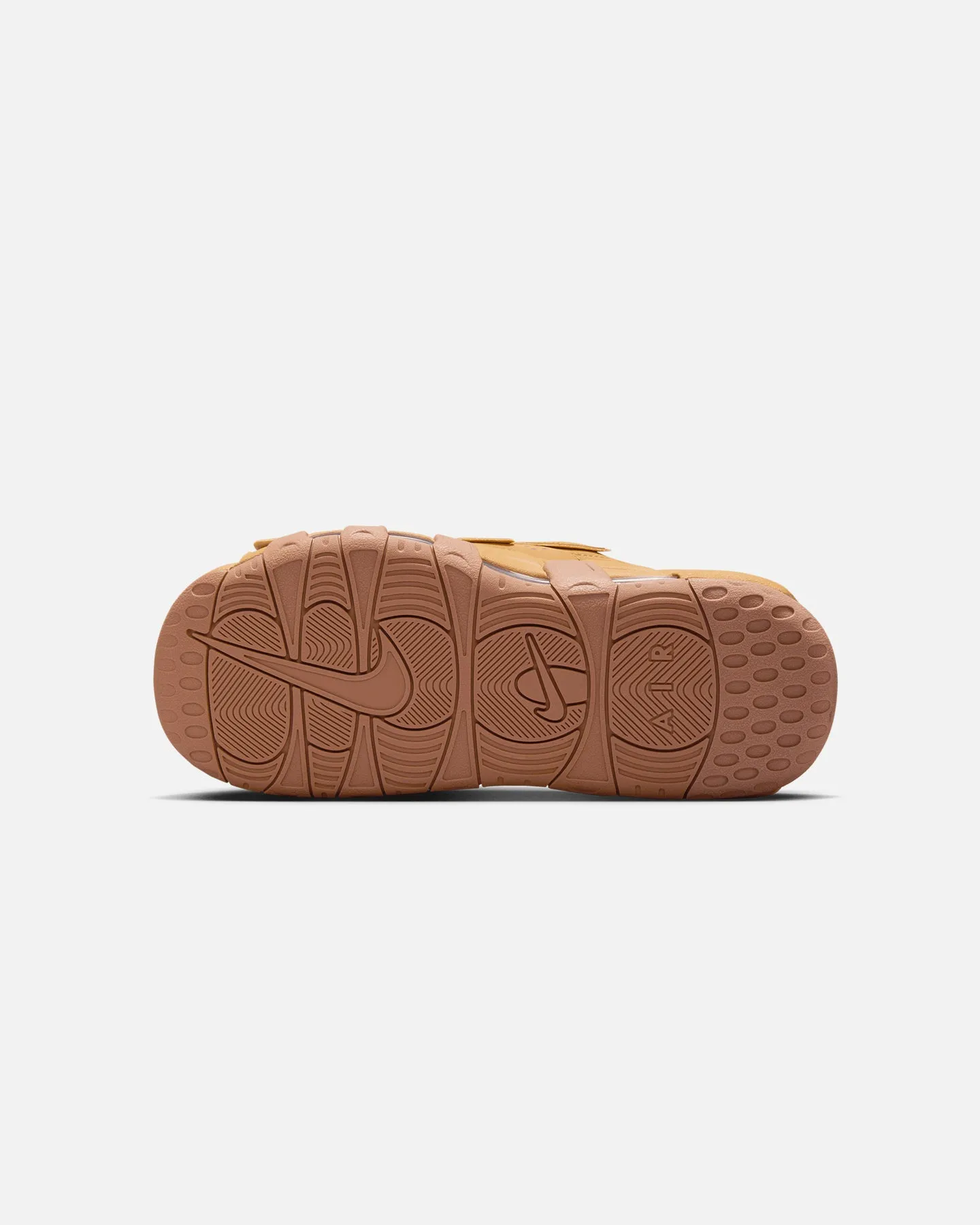 Nike Air More Uptempo Slides Flax