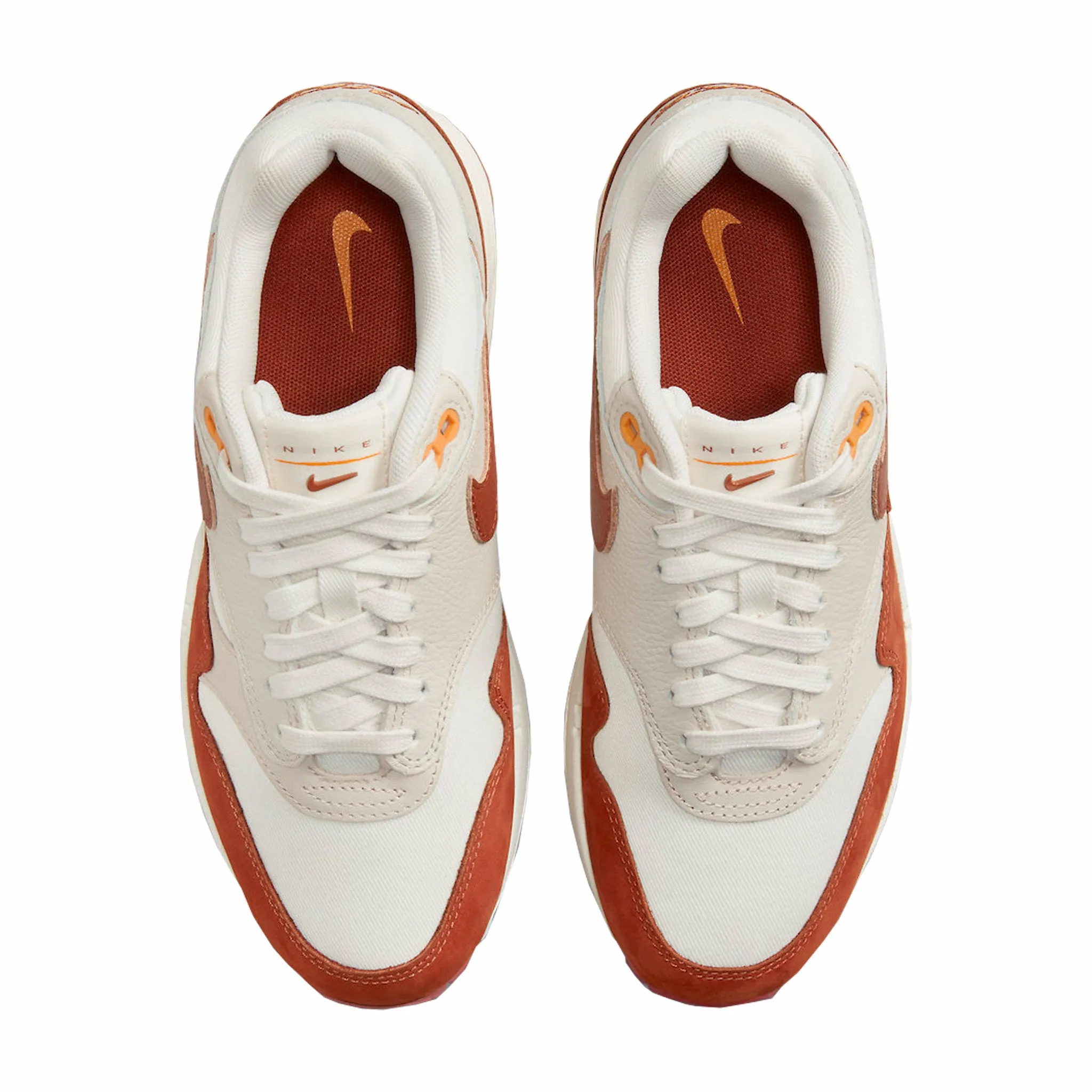 Nike Women’s Air Max 1 LX “Rugged Orange” (Sail/Rugged Orange)