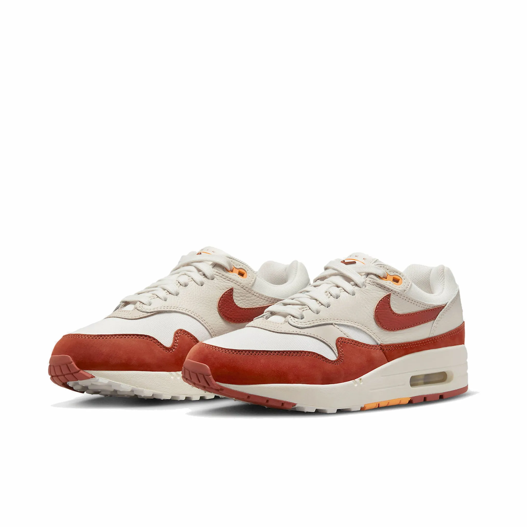 Nike Women’s Air Max 1 LX “Rugged Orange” (Sail/Rugged Orange)