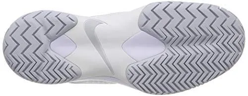 Nike Women's Zoom Cage 3 Tennis Shoes (7.5, White/Silver)