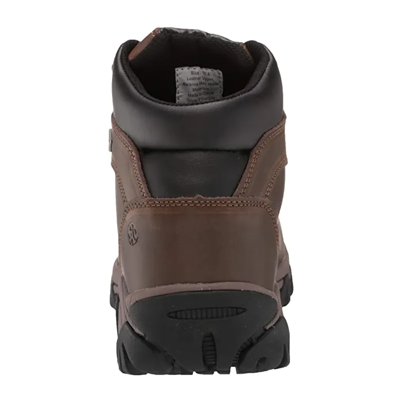 North Side Men's Vista Ridge Waterproof Brown Hiking Boots 321897M200