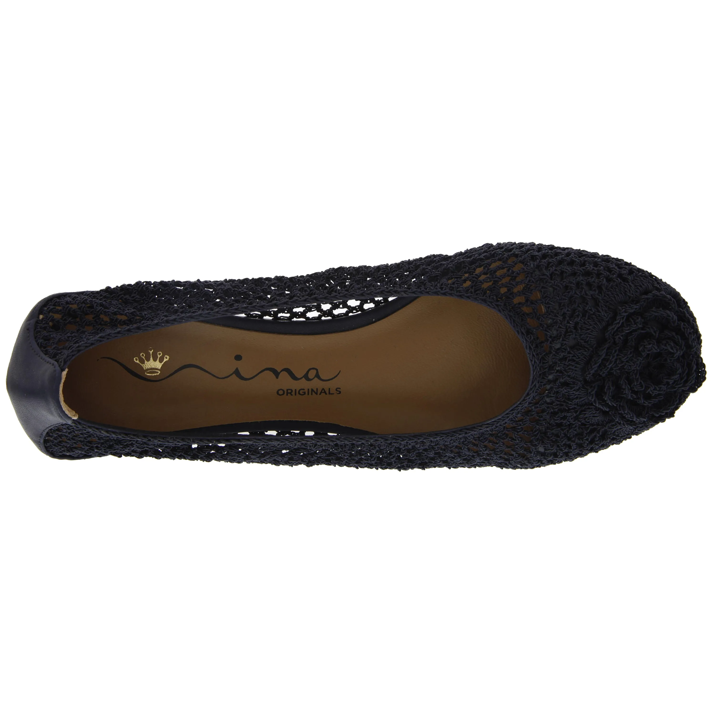 PATRICIA-NAVY STRETCH ELASTIC