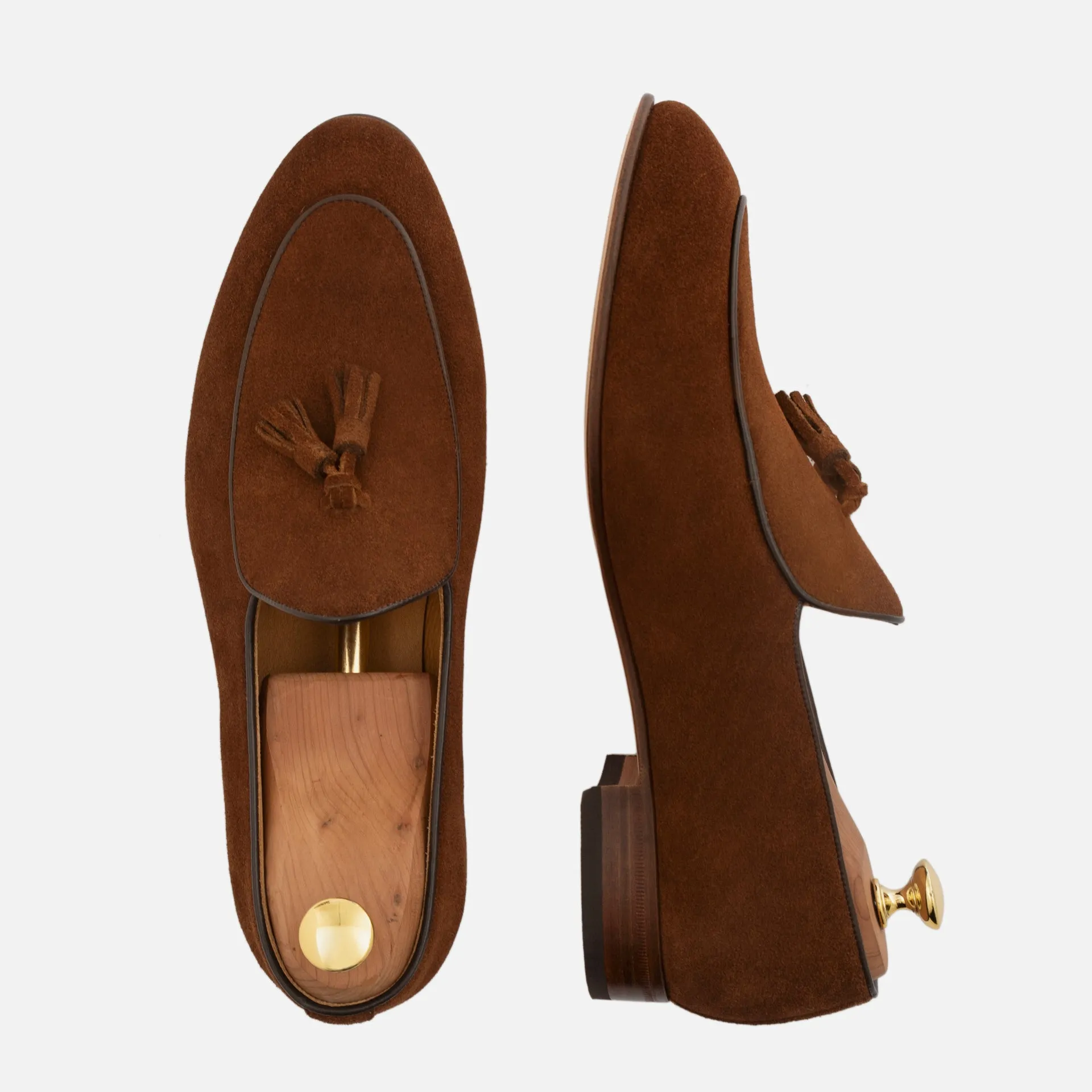Perry Belgian Loafer - Men’s Water-Repellent Suede
