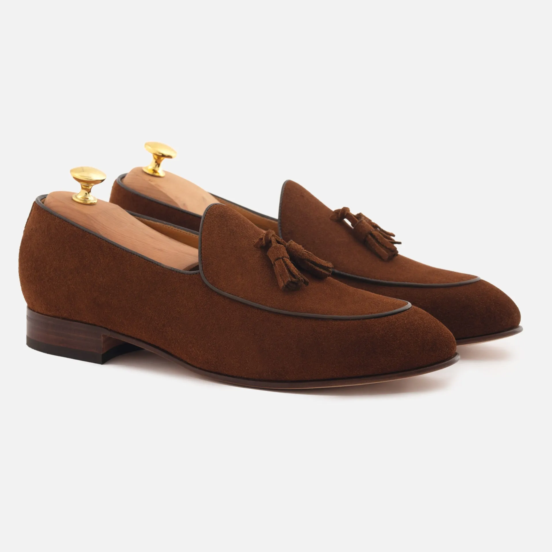 Perry Belgian Loafer - Men’s Water-Repellent Suede