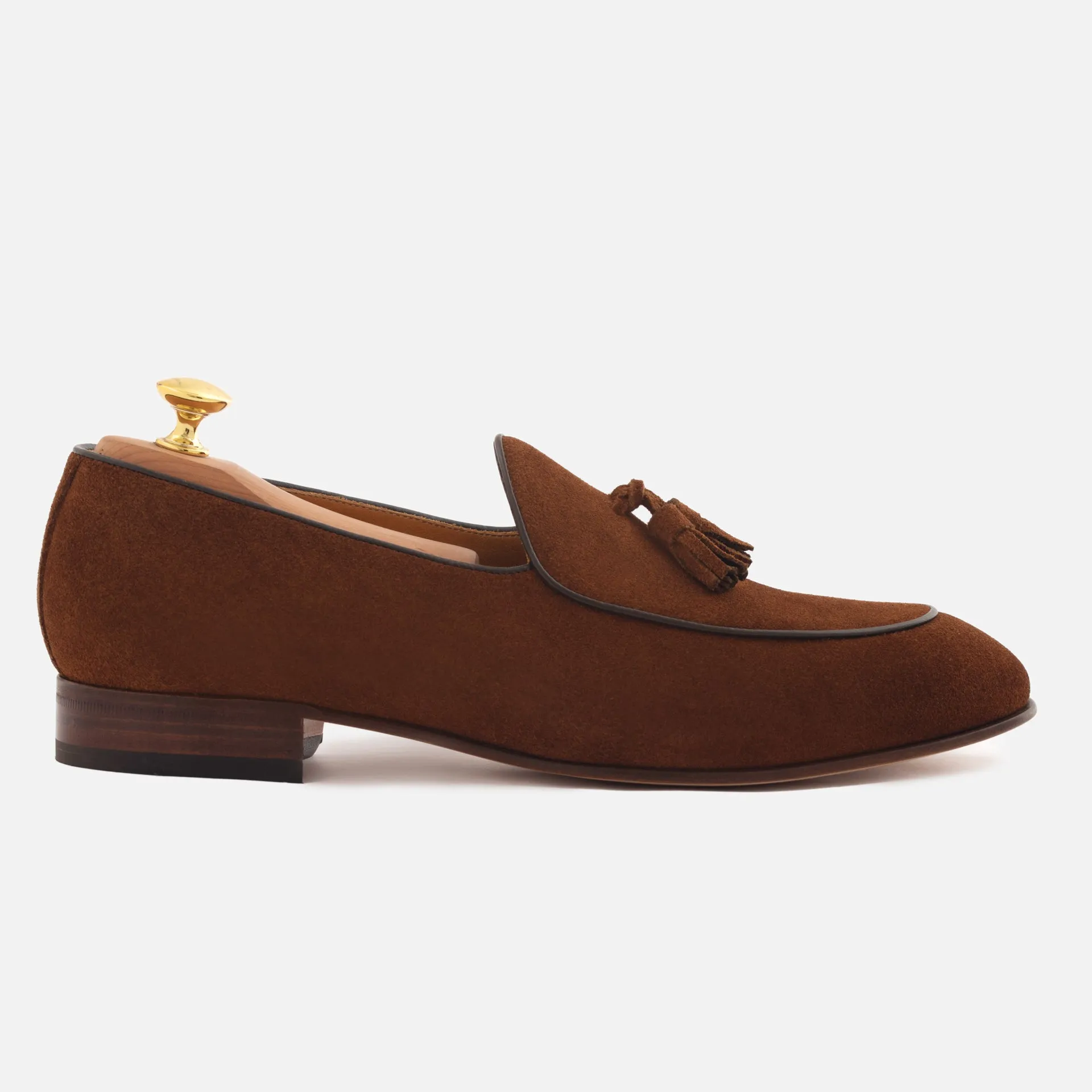 Perry Belgian Loafer - Men’s Water-Repellent Suede