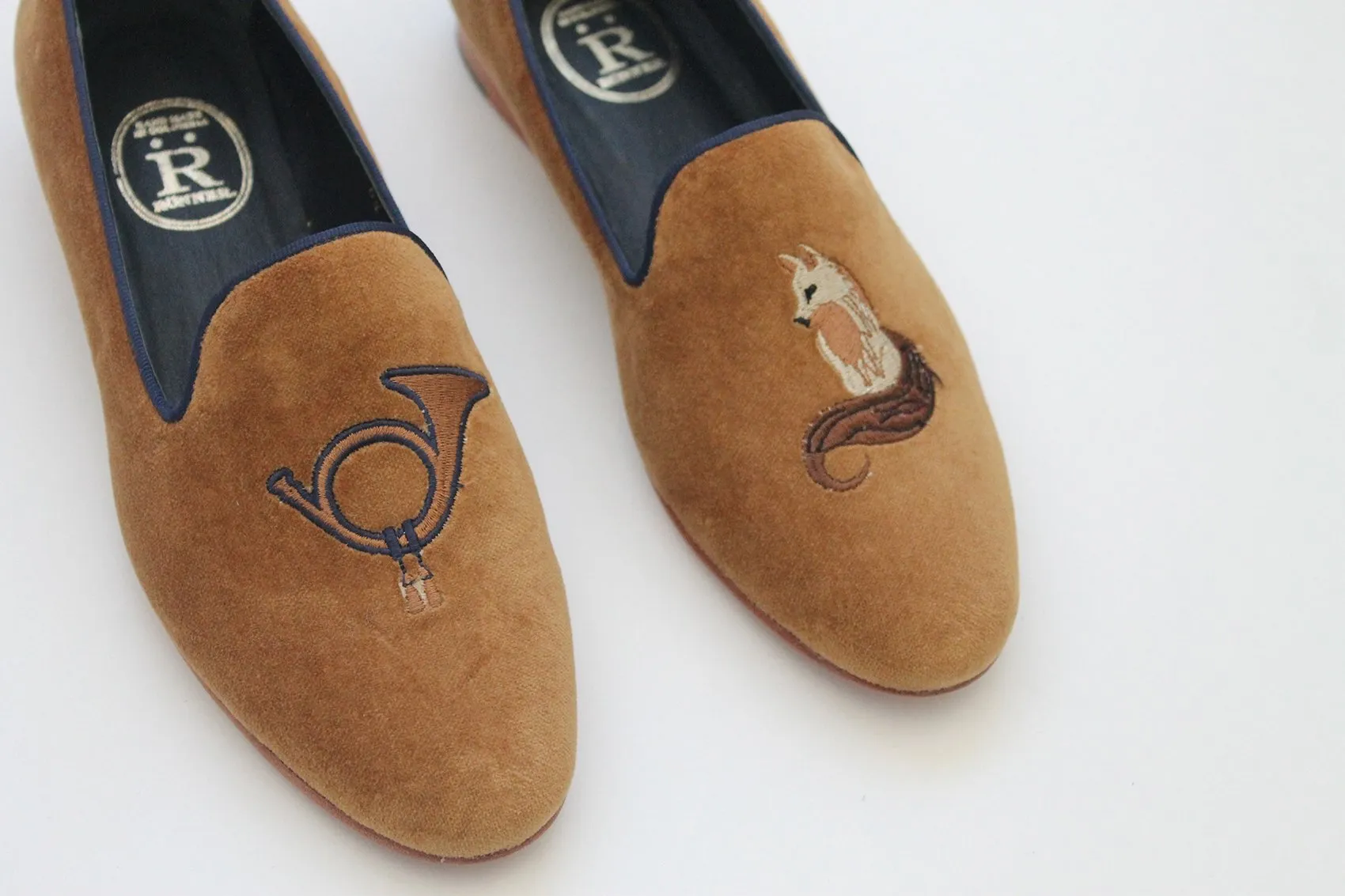 Rönner Mimosa Fox Velvet Loafer