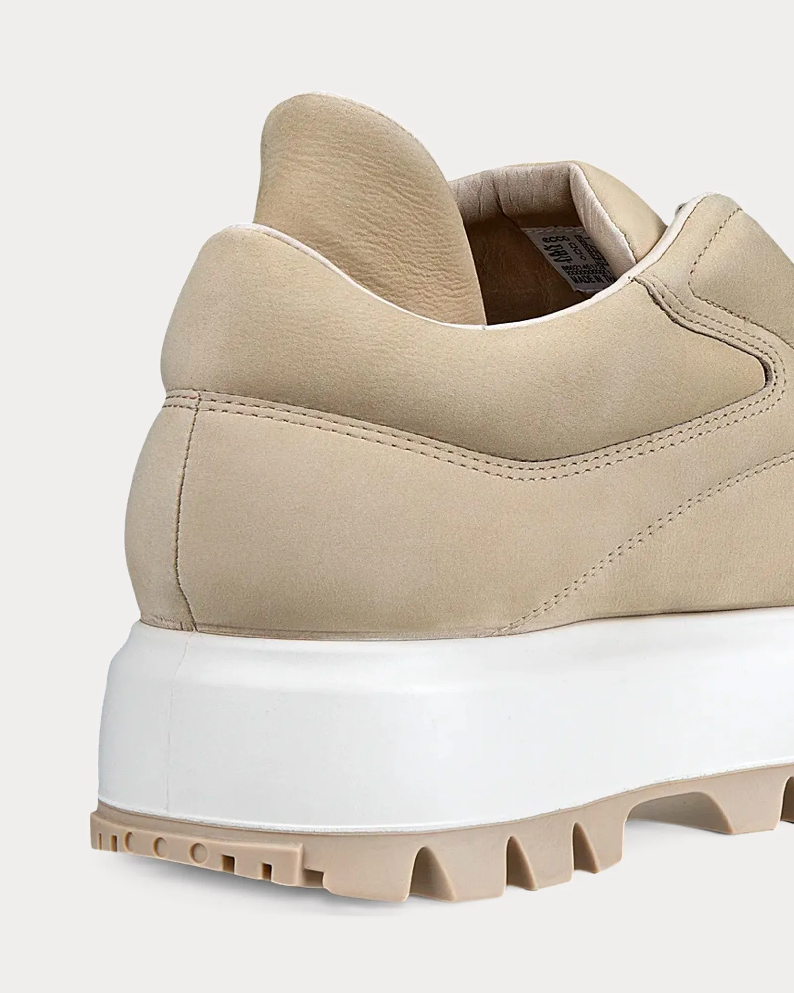 Street Ace Nubuck Sand Low Top Sneakers