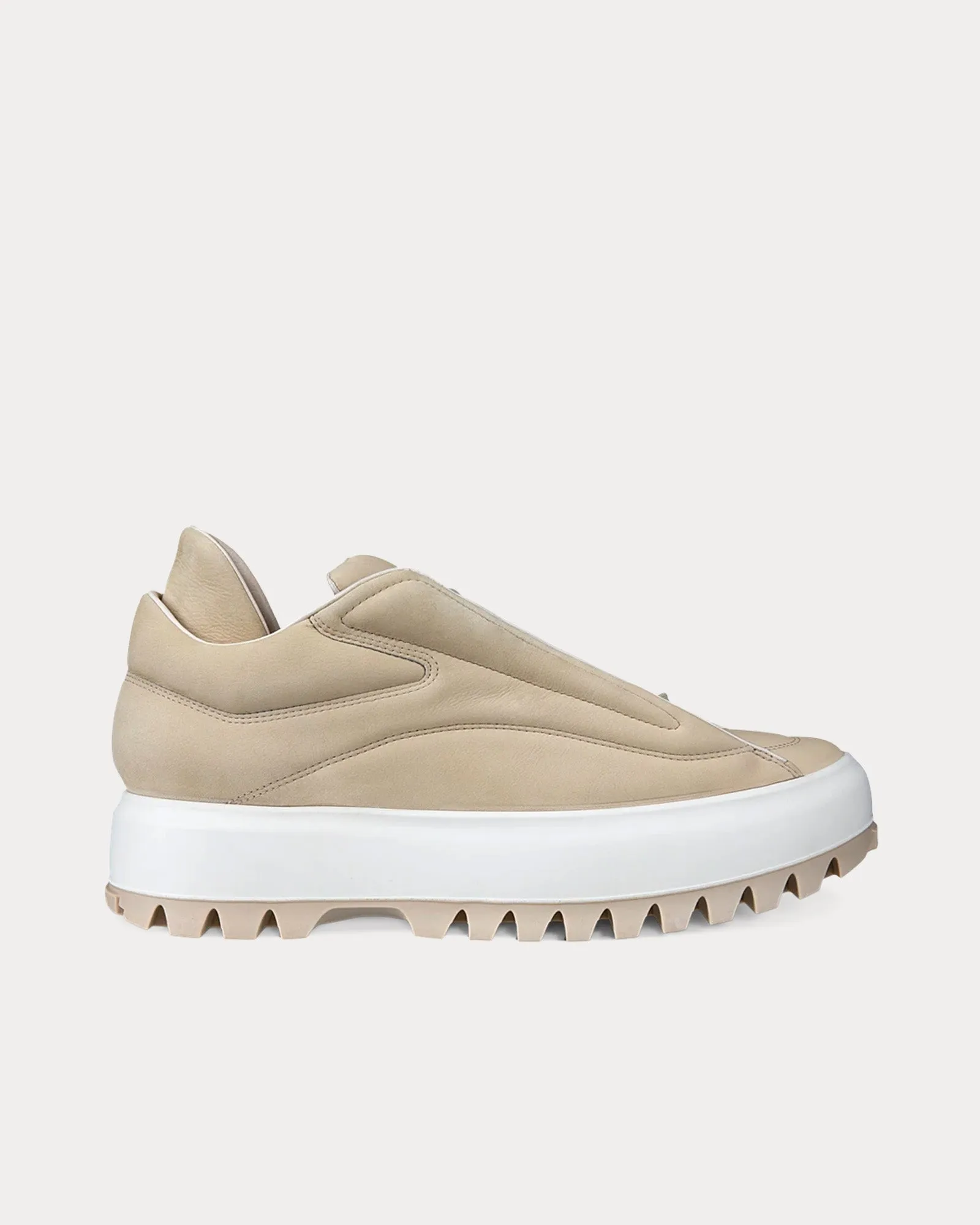 Street Ace Nubuck Sand Low Top Sneakers