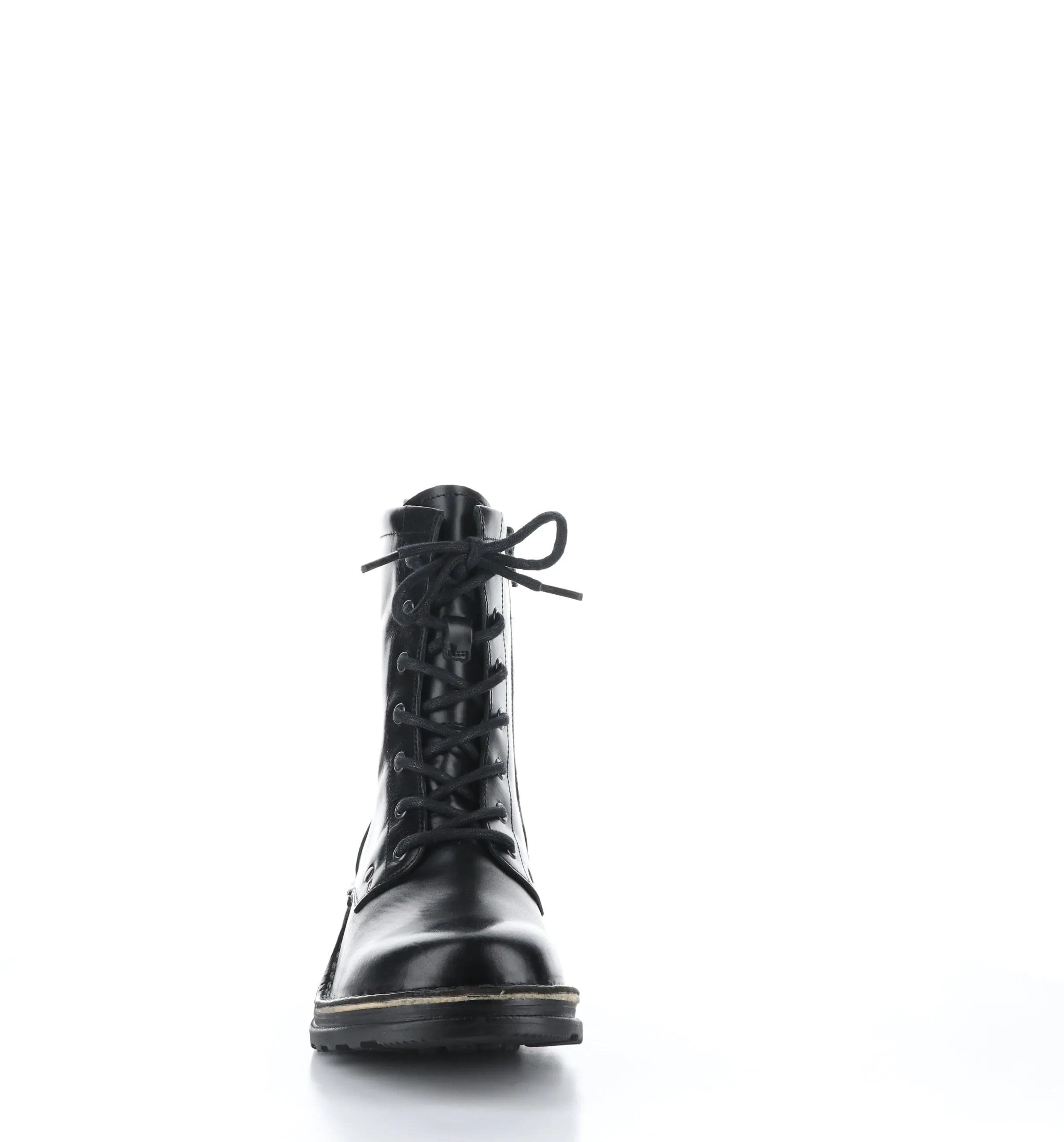 THOR035FLY Black Zip Up Boots