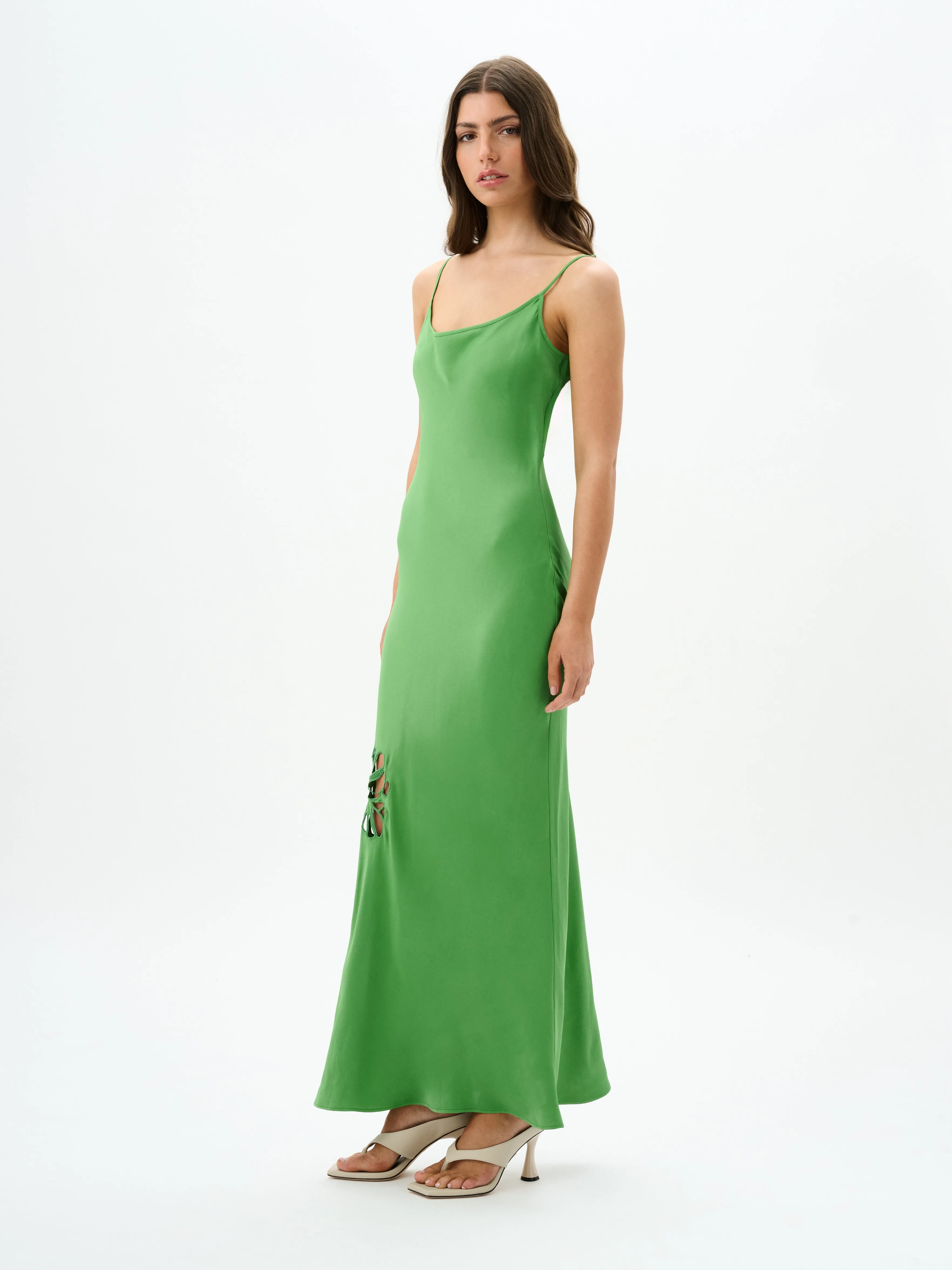 WESSEX SLIP DRESS | IVY