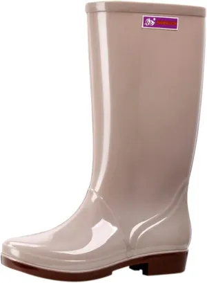 Womens Rain Boots Tall Mens Grounded Footwear Small Heel Booties Non Slip Work Barefoot Shoes Women's Rain Boots Waterproof Garden Shoes Womens Hiking Boots