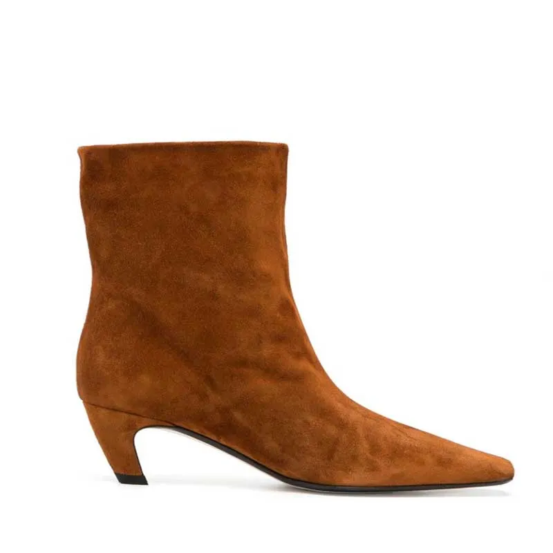 Women's Suede Ankle Boots